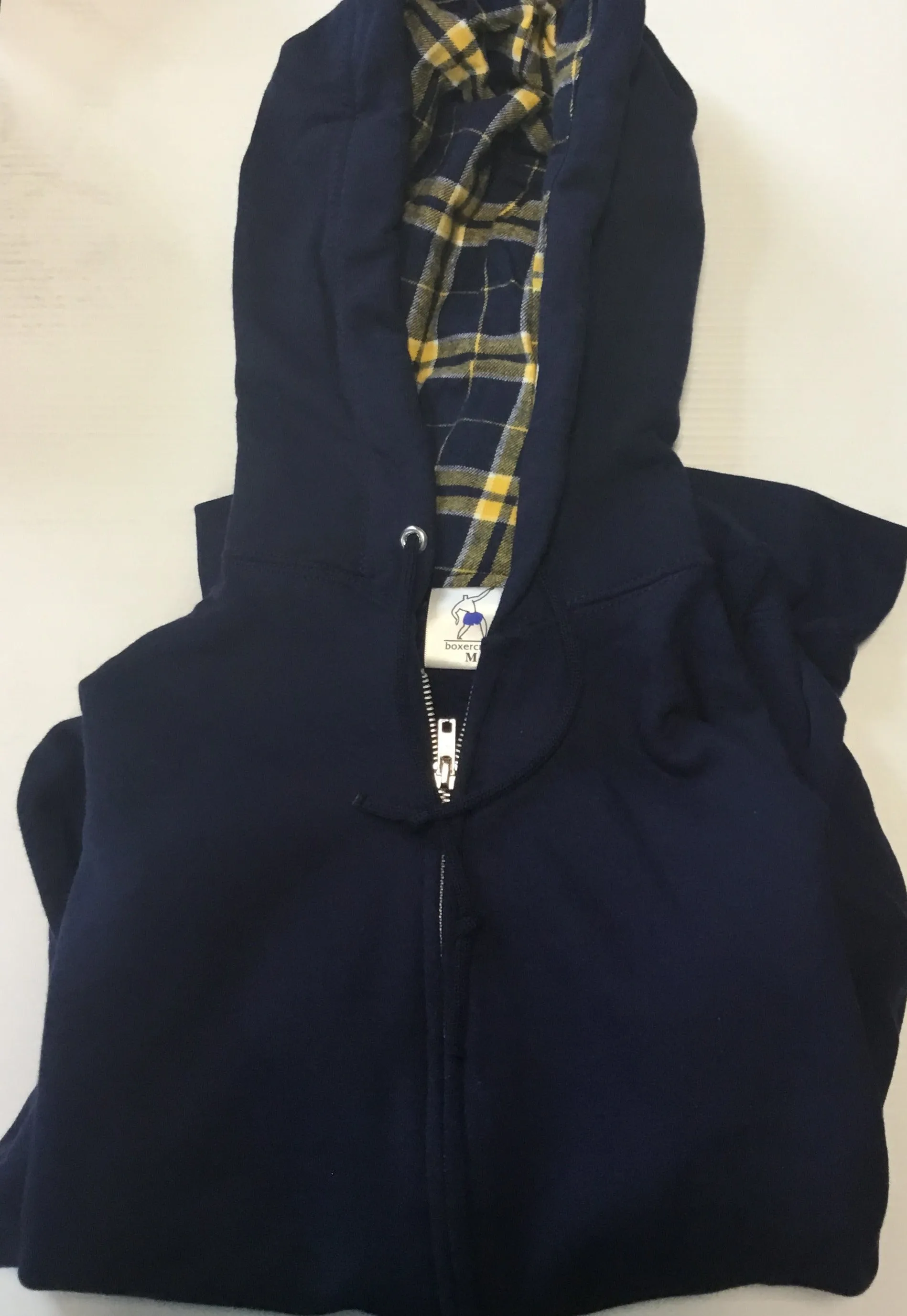 ATTIC20- Boxercraft Full zip Flannel lined hoodies