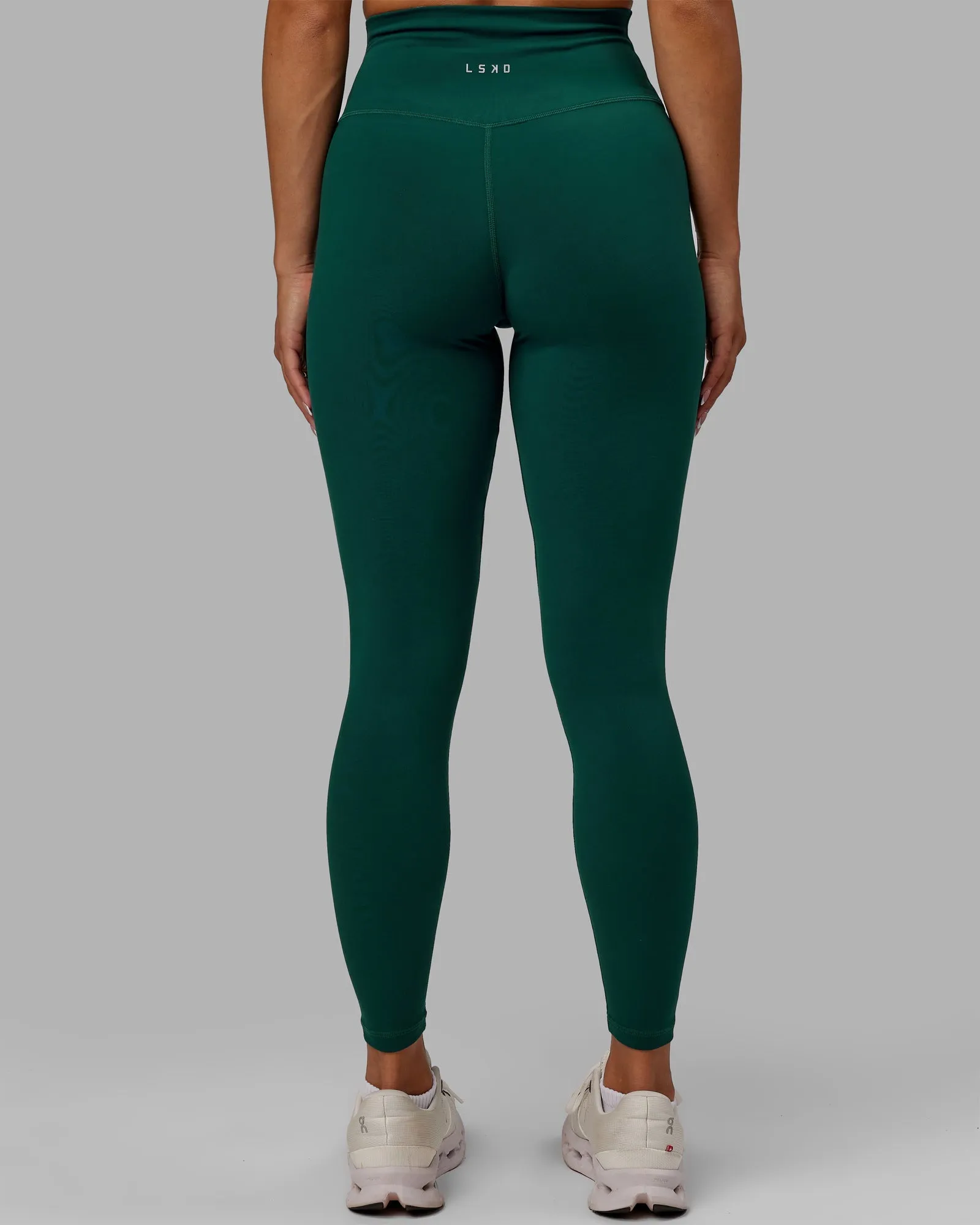 Base 2.0 Full Length Leggings - Dark Moss