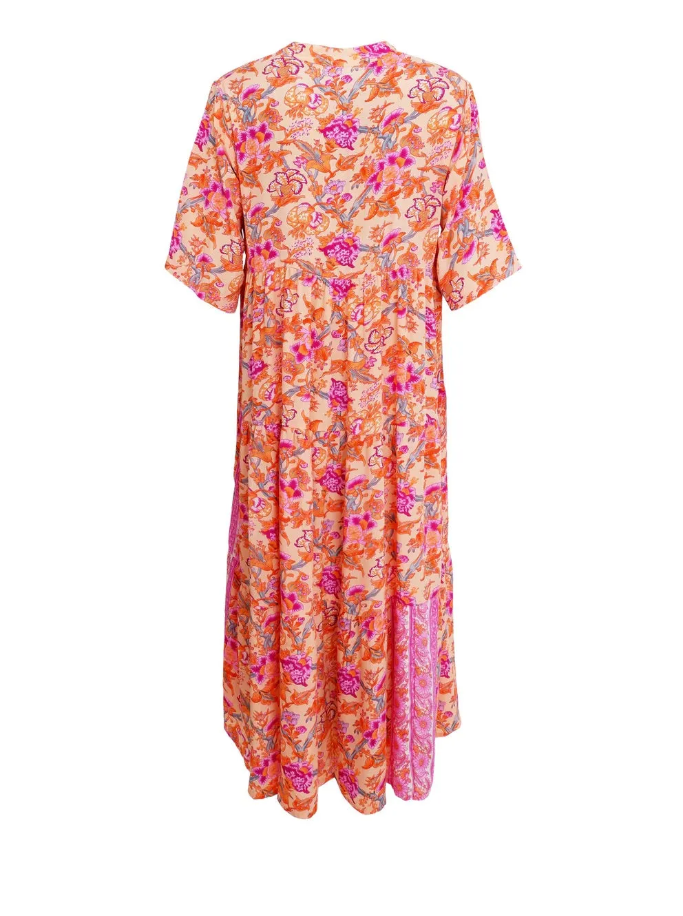 BC Luna Boho Maxi Dress Peach Pink