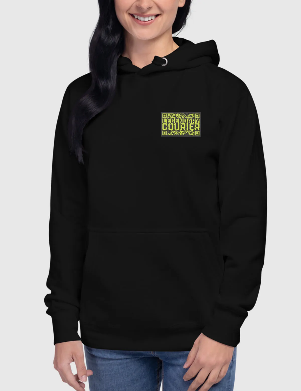 Black Knight Courier Premium Unisex Hoodie [Black]