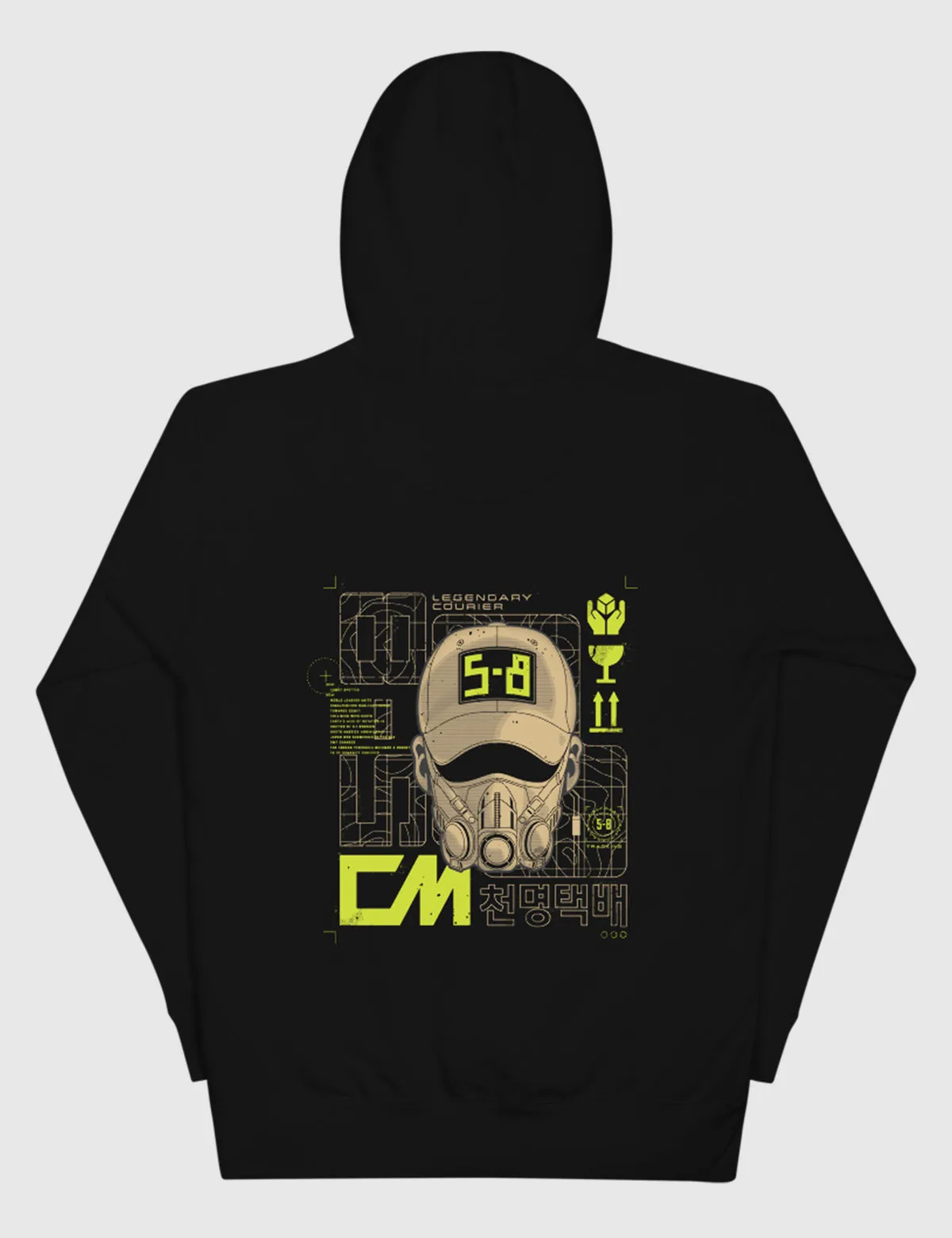 Black Knight Courier Premium Unisex Hoodie [Black]