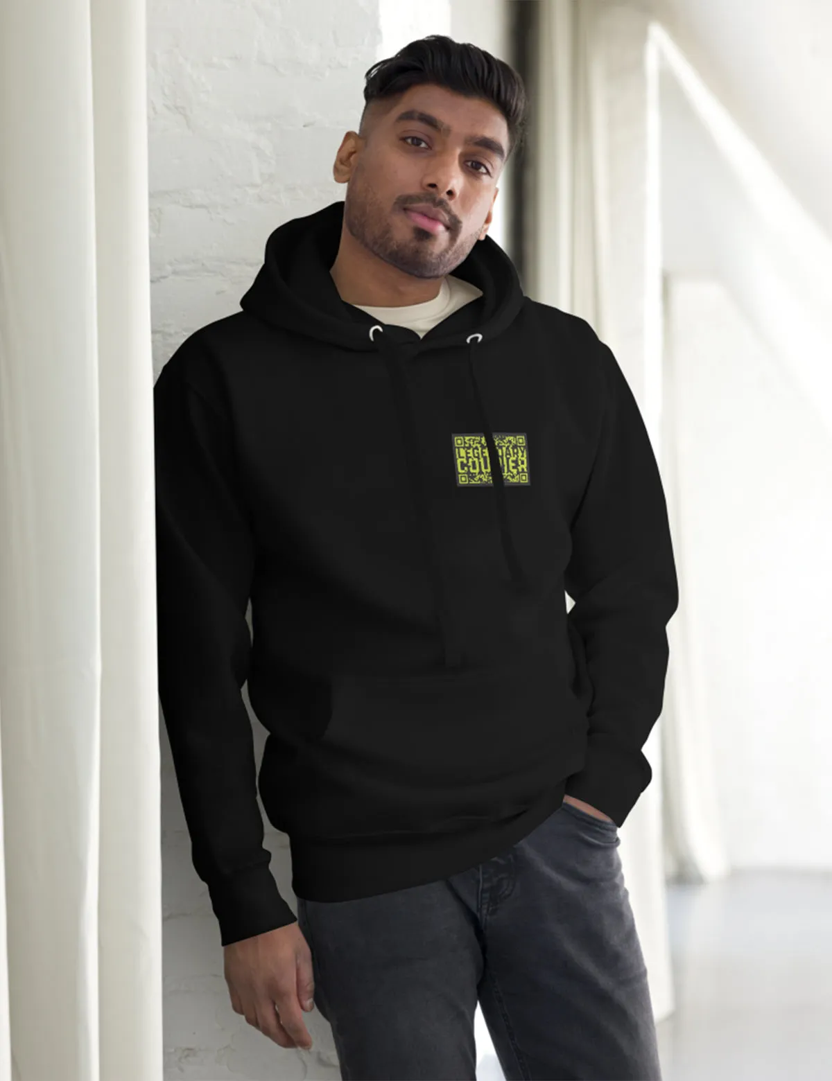 Black Knight Courier Premium Unisex Hoodie [Black]
