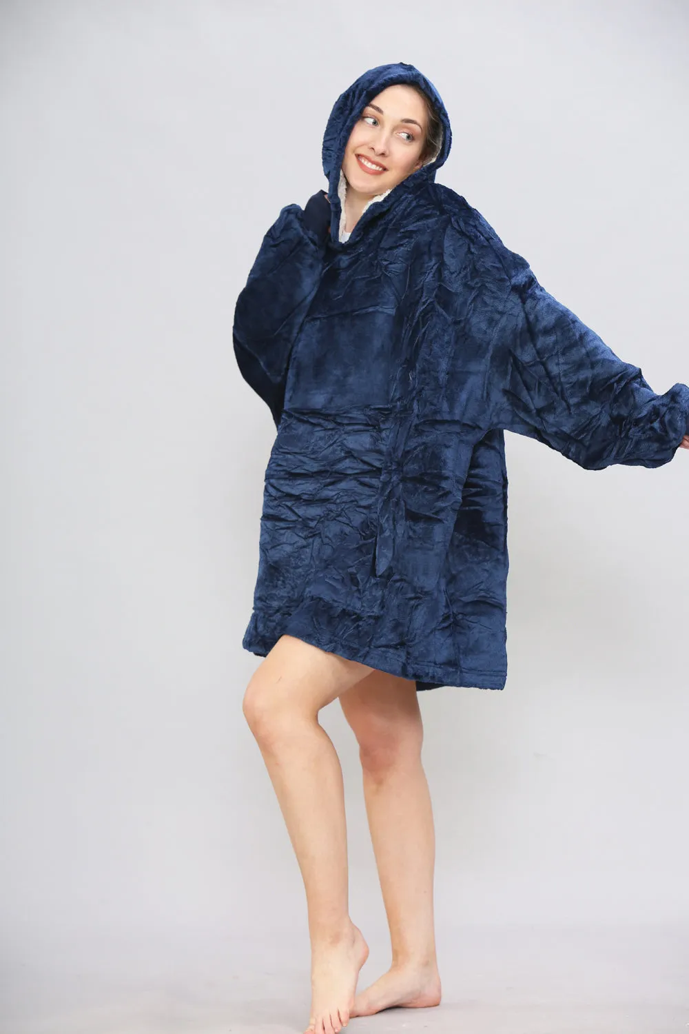Blanket Hoodie Navy