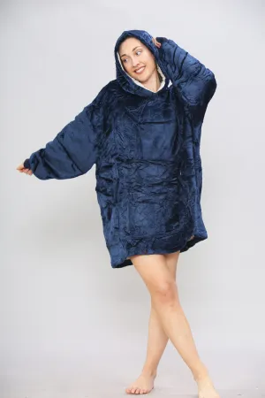 Blanket Hoodie Navy