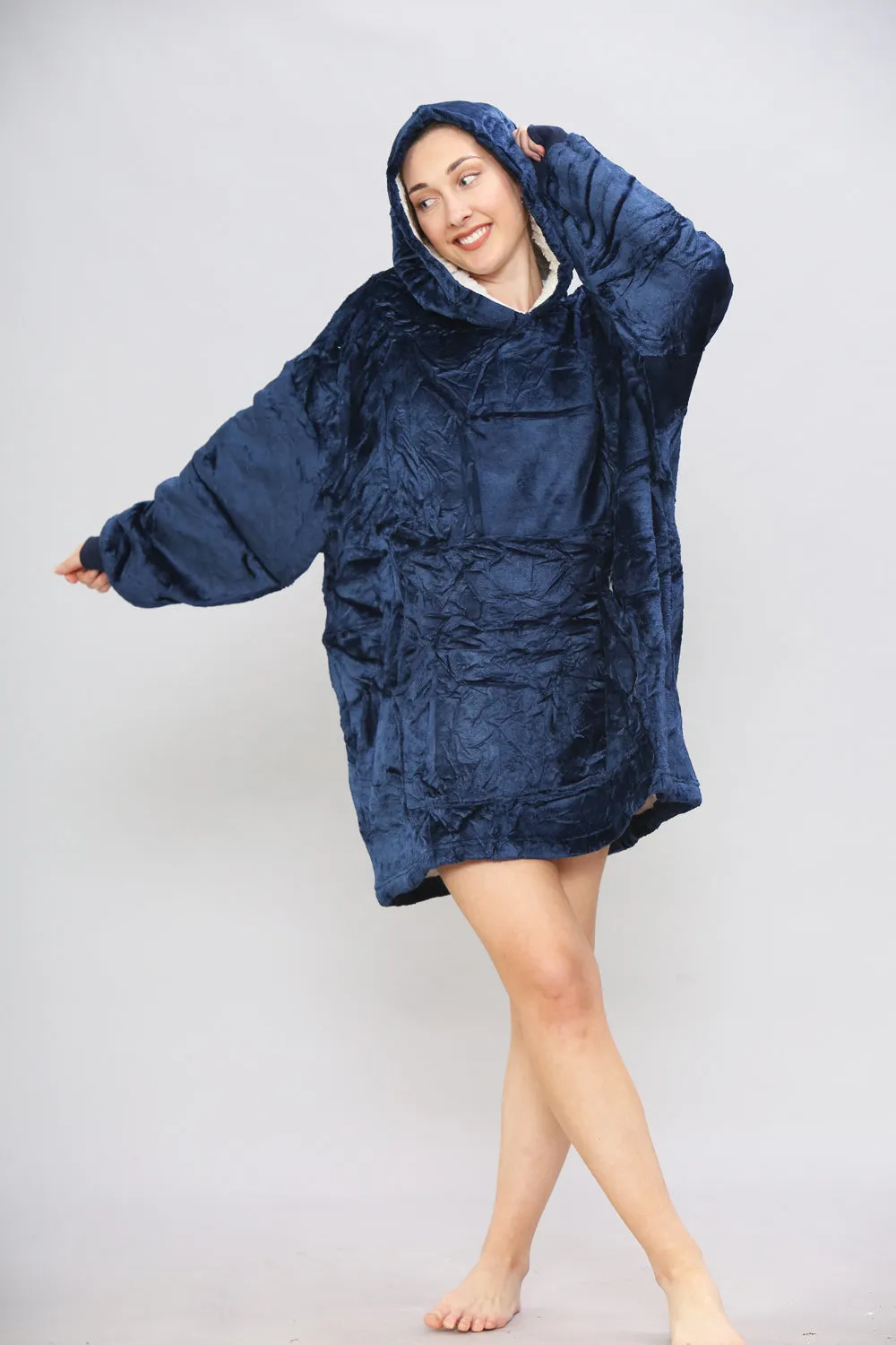Blanket Hoodie Navy