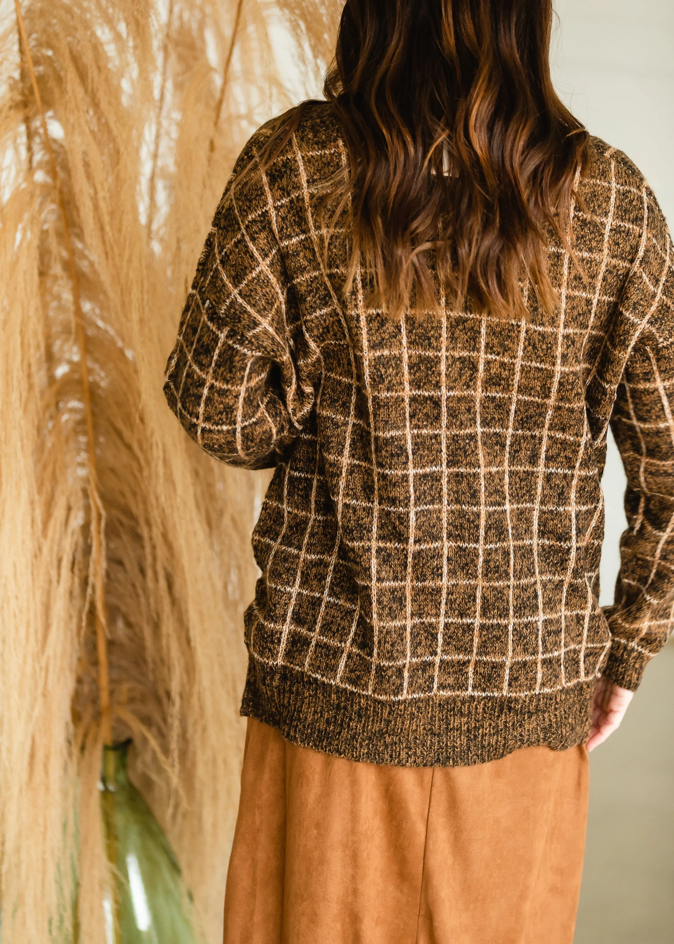 Brown Patch Pocket Cardigan - FINAL SALE