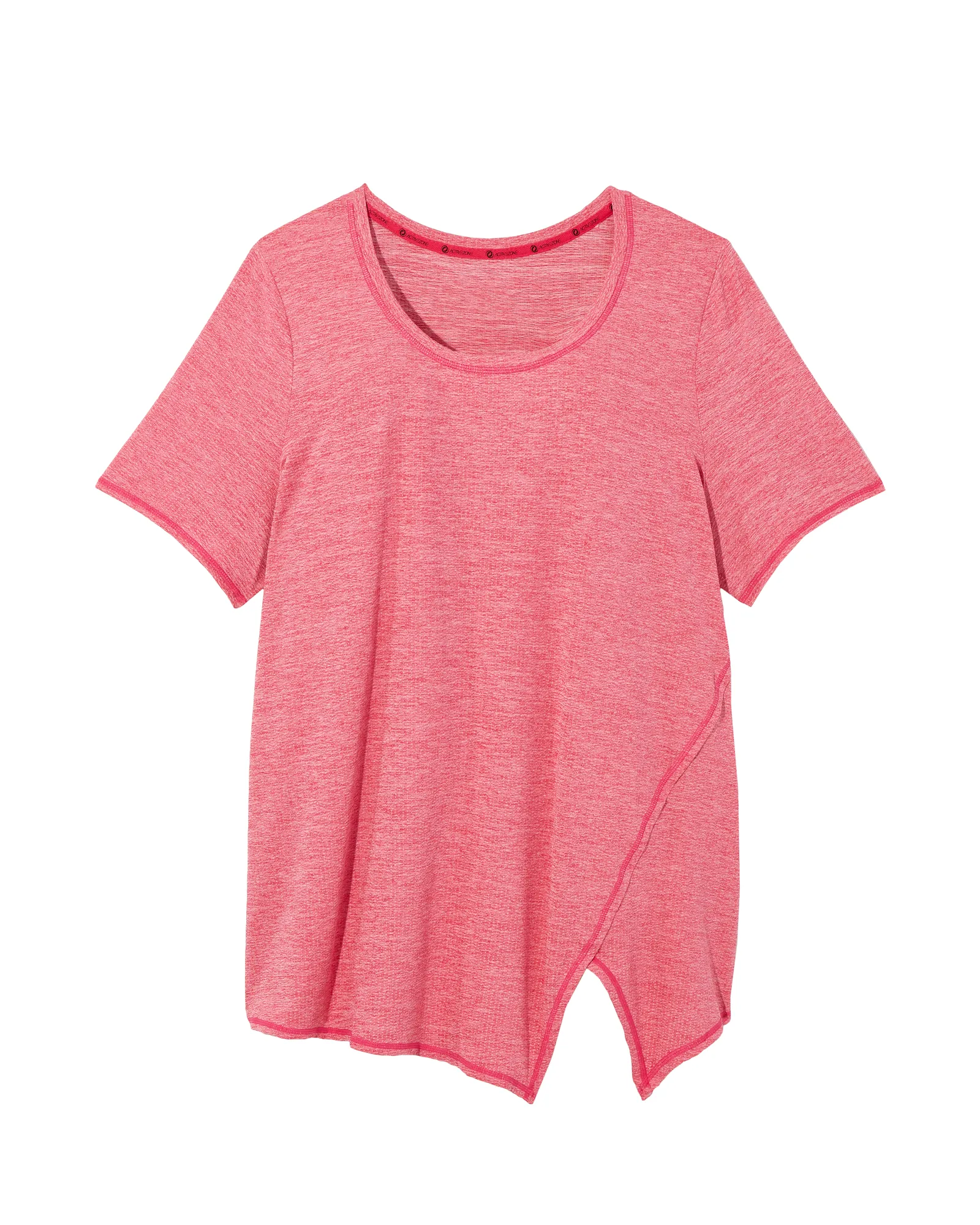 Chicory Tee with Split Hem | Pink
