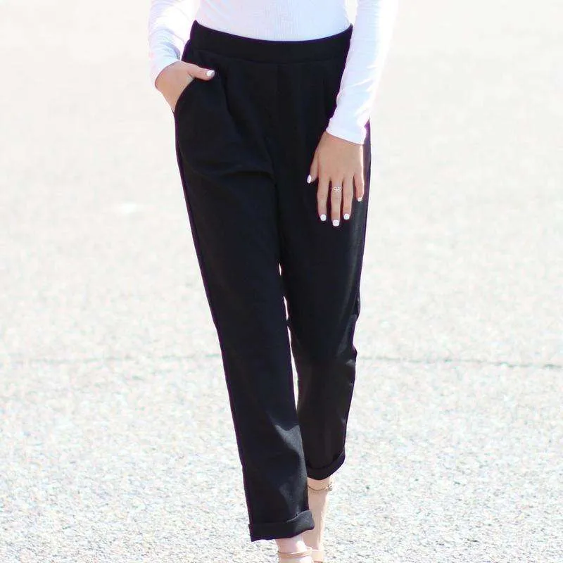 Cuffed Pants