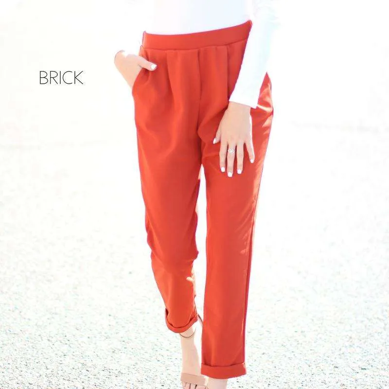 Cuffed Pants