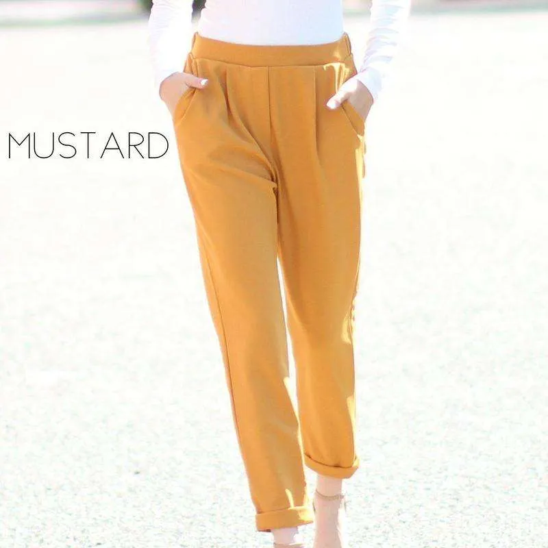 Cuffed Pants