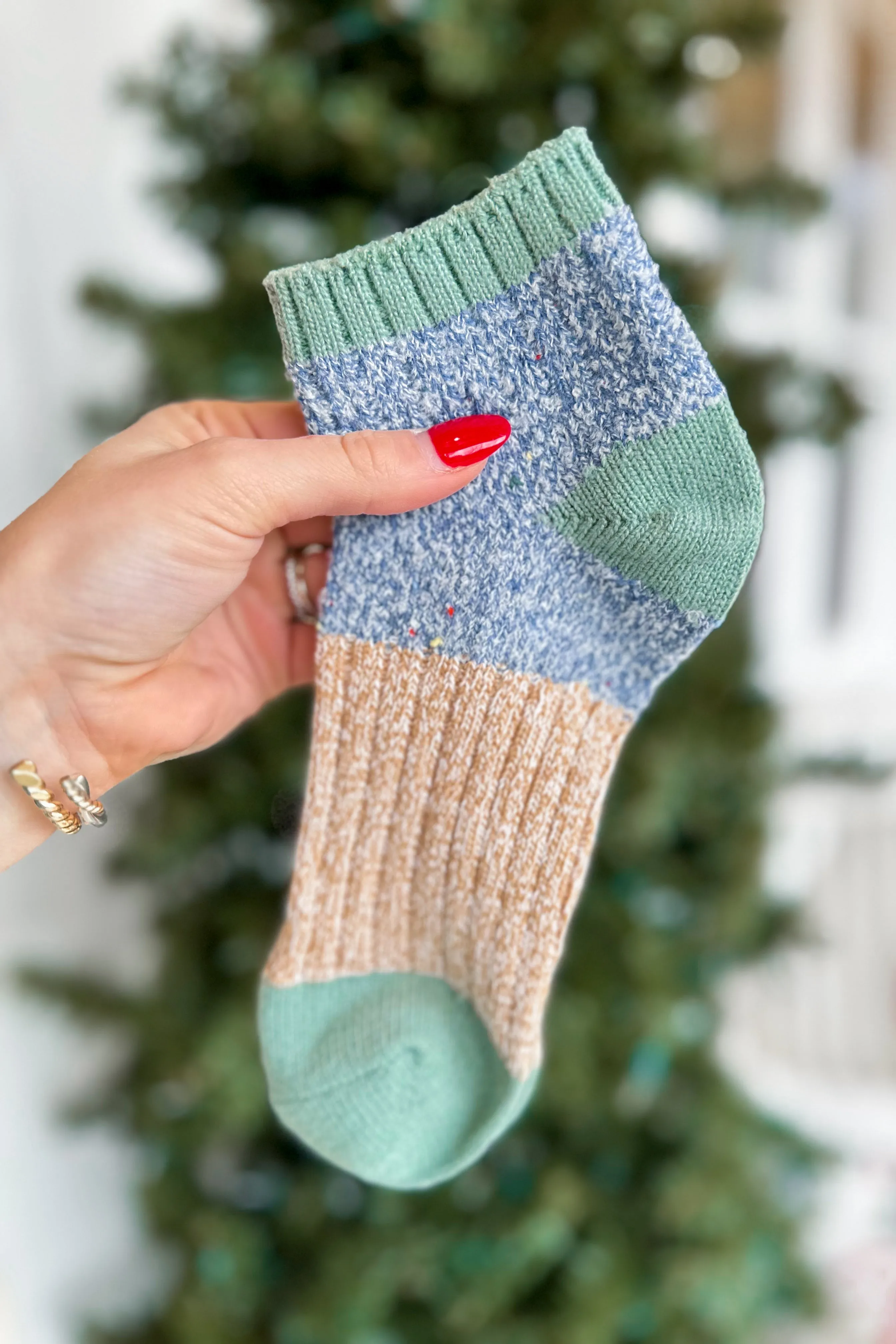 *DOORBUSTER* Earl Colorblock Crew Sock (3 colors) (FINAL SALE)