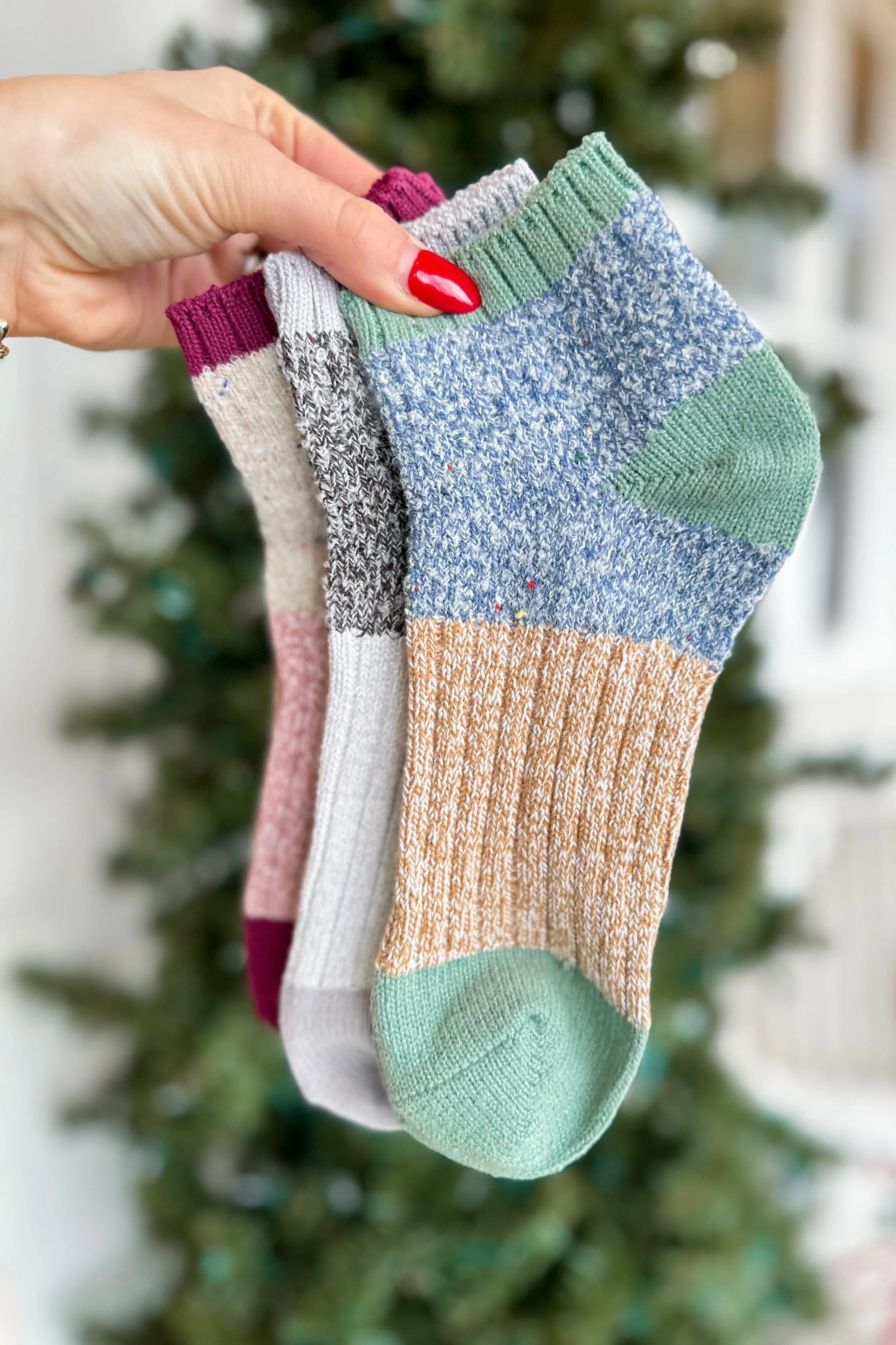 *DOORBUSTER* Earl Colorblock Crew Sock (3 colors) (FINAL SALE)