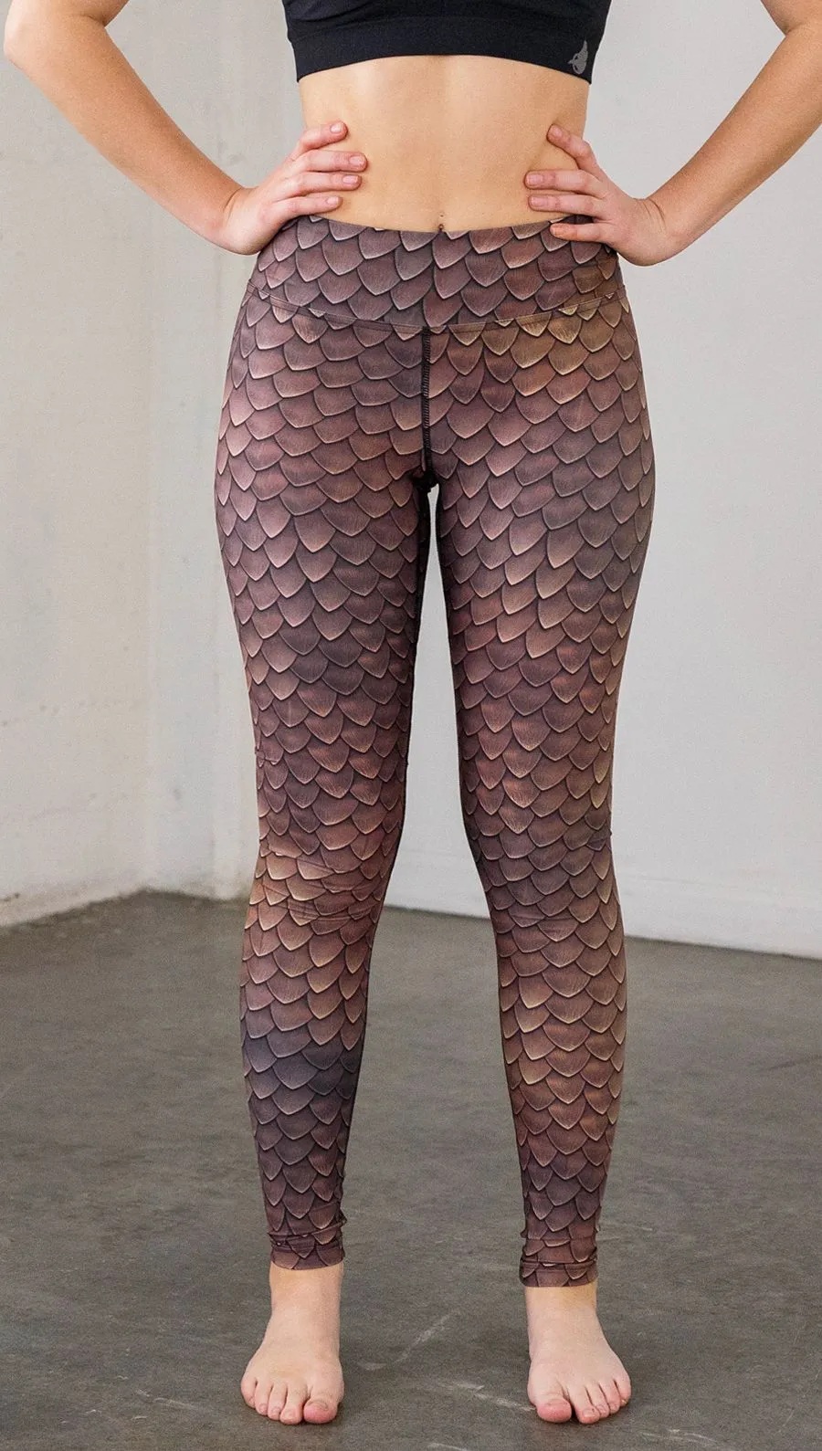 Dragon Scales - Full Length Triathlon Leggings