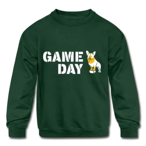 Game Day Dog Kids' Crewneck Sweatshirt