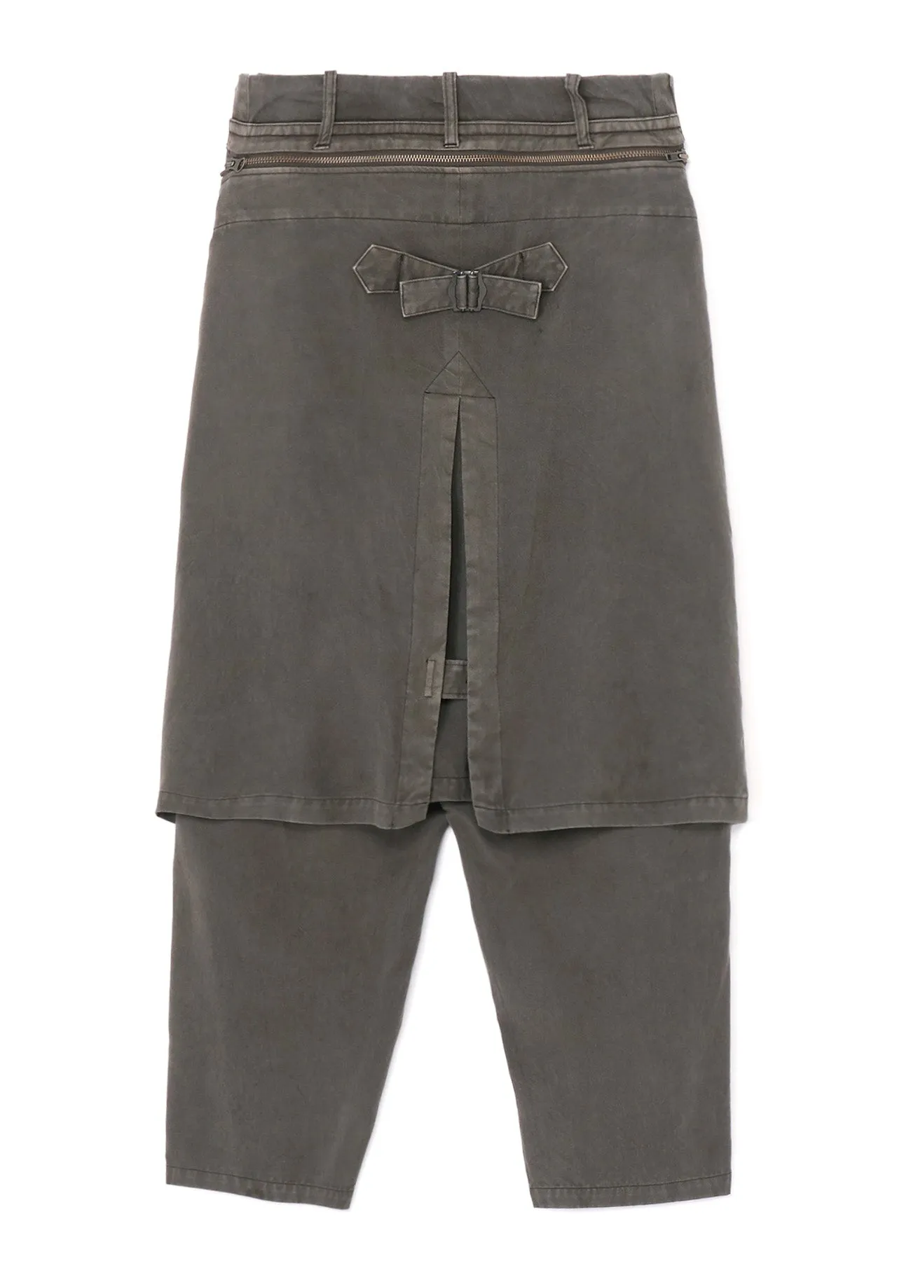 GARMENT DYE WRAP PANTS
