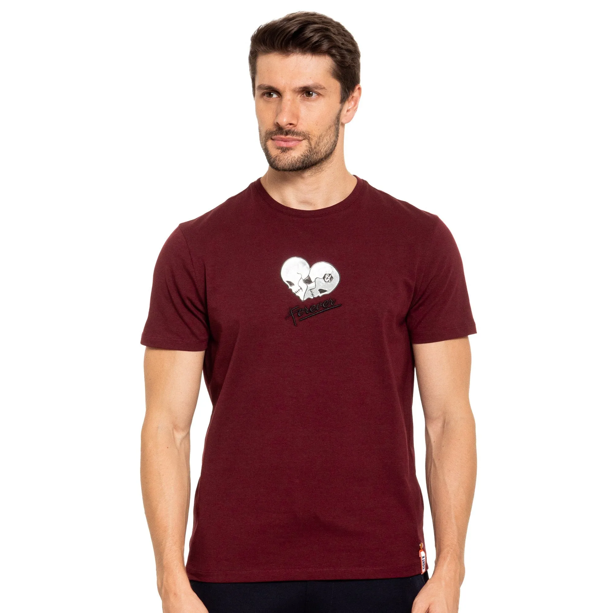 Immortal 8X Street T-Shirt - Burgundy