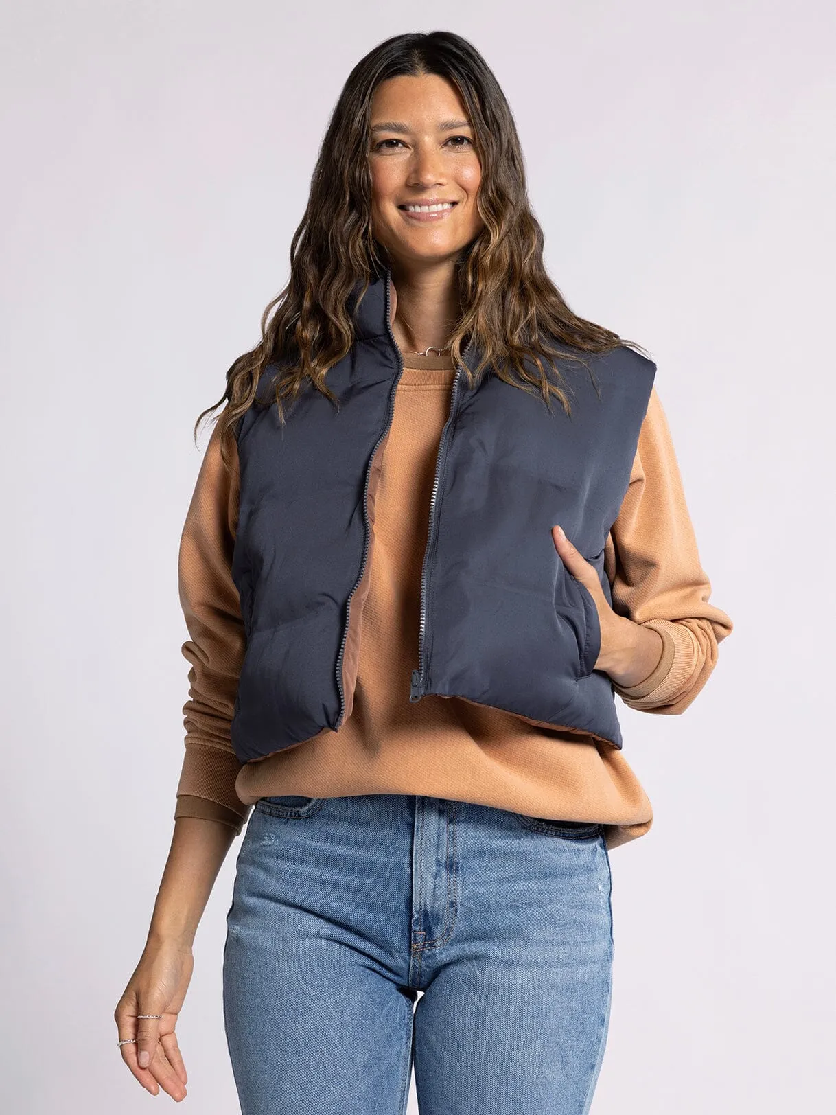 Issey Reversible Vest (Thread & Supply)