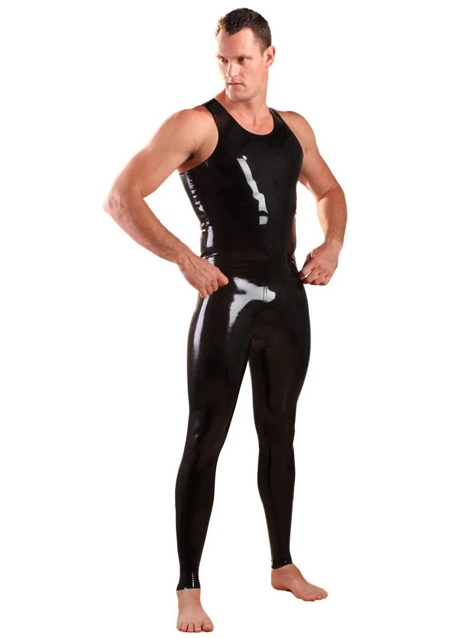 Latex Y-Back Singlet