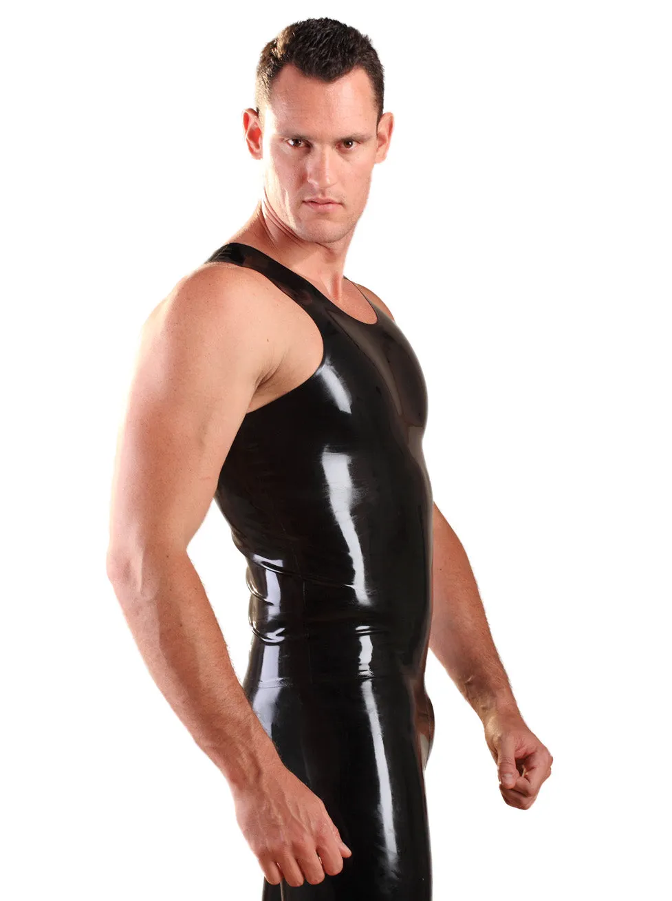 Latex Y-Back Singlet