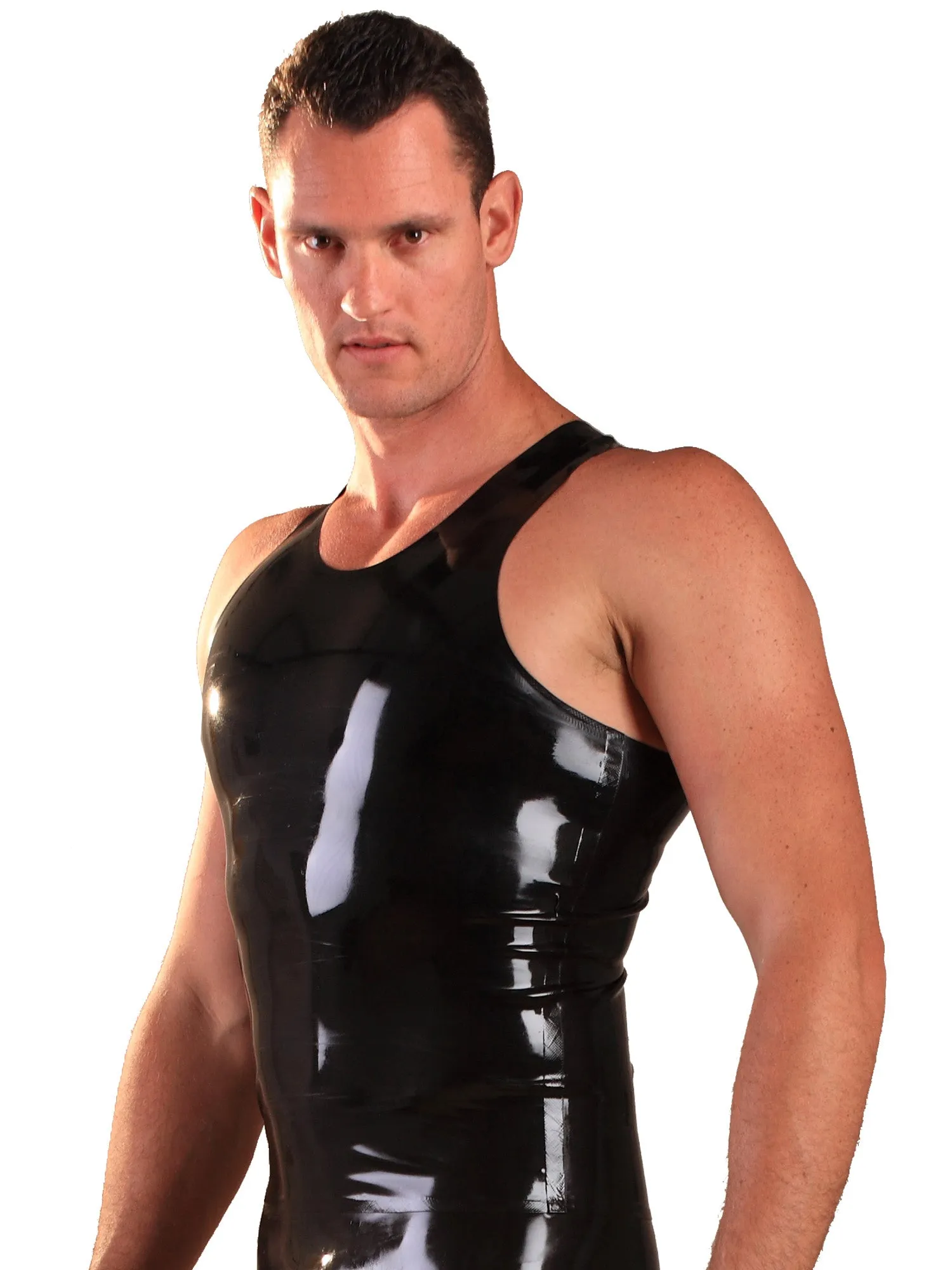 Latex Y-Back Singlet