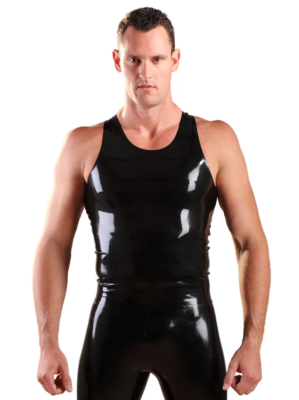 Latex Y-Back Singlet