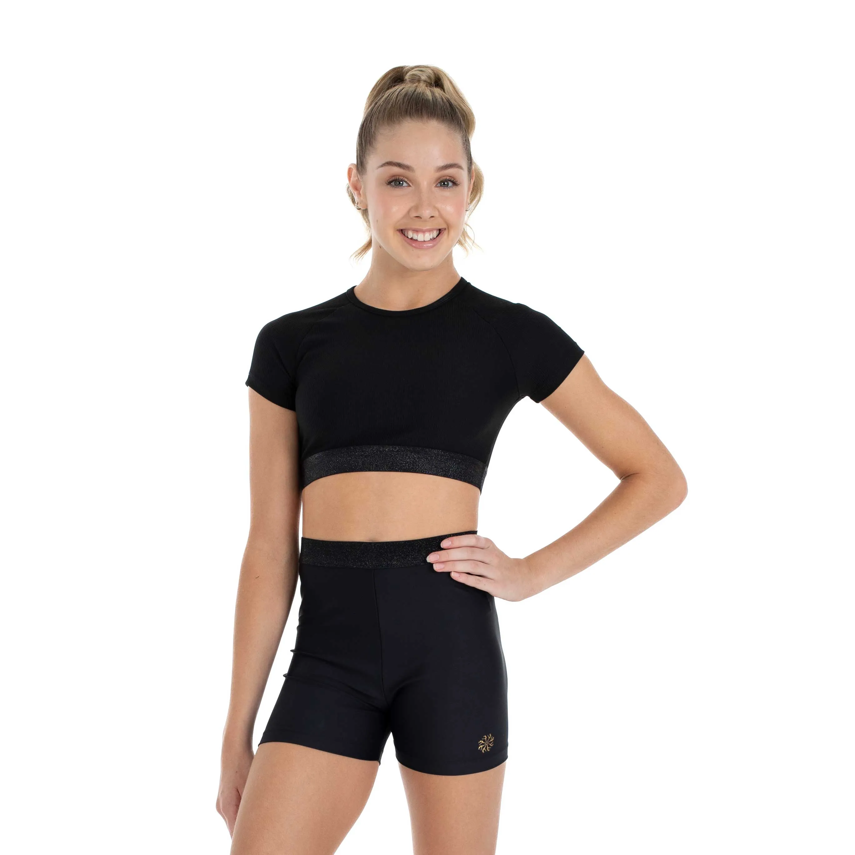 Lurex Tee Set