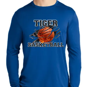 Marana Tigers Basketball Unisex Sport-Tek Super Soft Longsleeve Dri-Fit