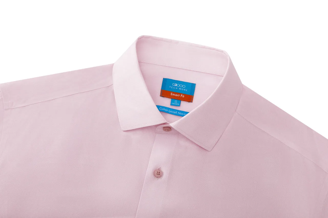 Non-Iron Super Soft Lyocell Blend Oxford Shirt in Smart Fit