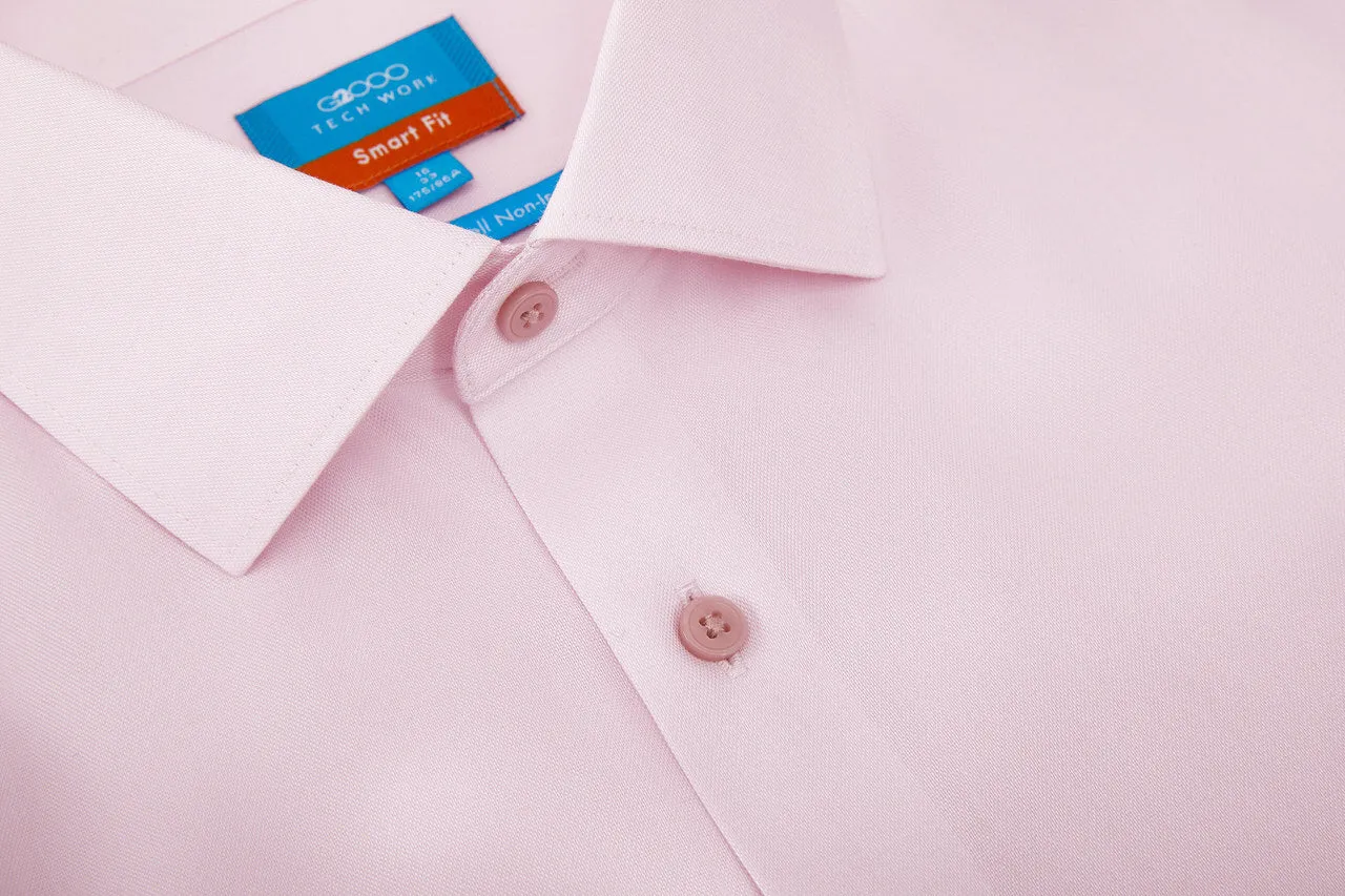 Non-Iron Super Soft Lyocell Blend Oxford Shirt in Smart Fit