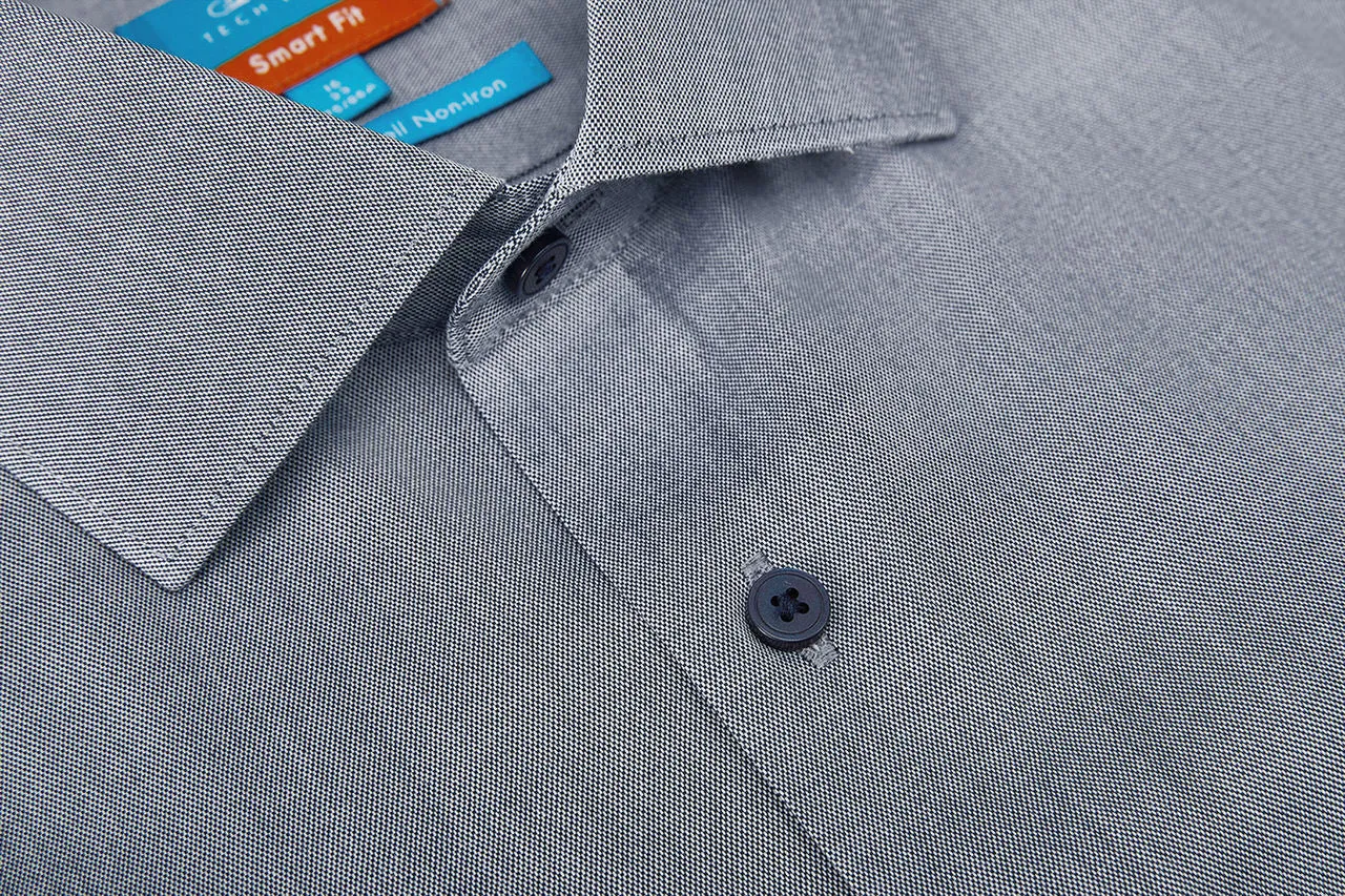 Non-Iron Super Soft Lyocell Blend Oxford Shirt in Smart Fit