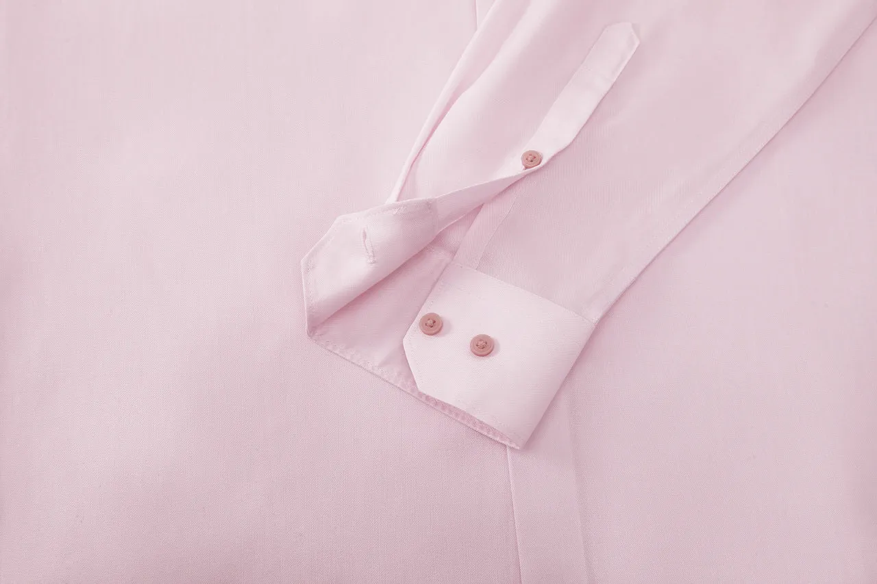Non-Iron Super Soft Lyocell Blend Oxford Shirt in Smart Fit