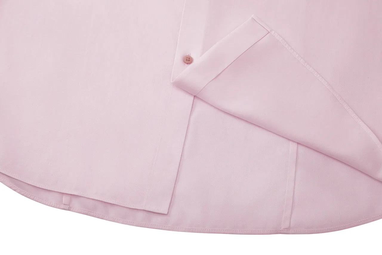 Non-Iron Super Soft Lyocell Blend Oxford Shirt in Smart Fit