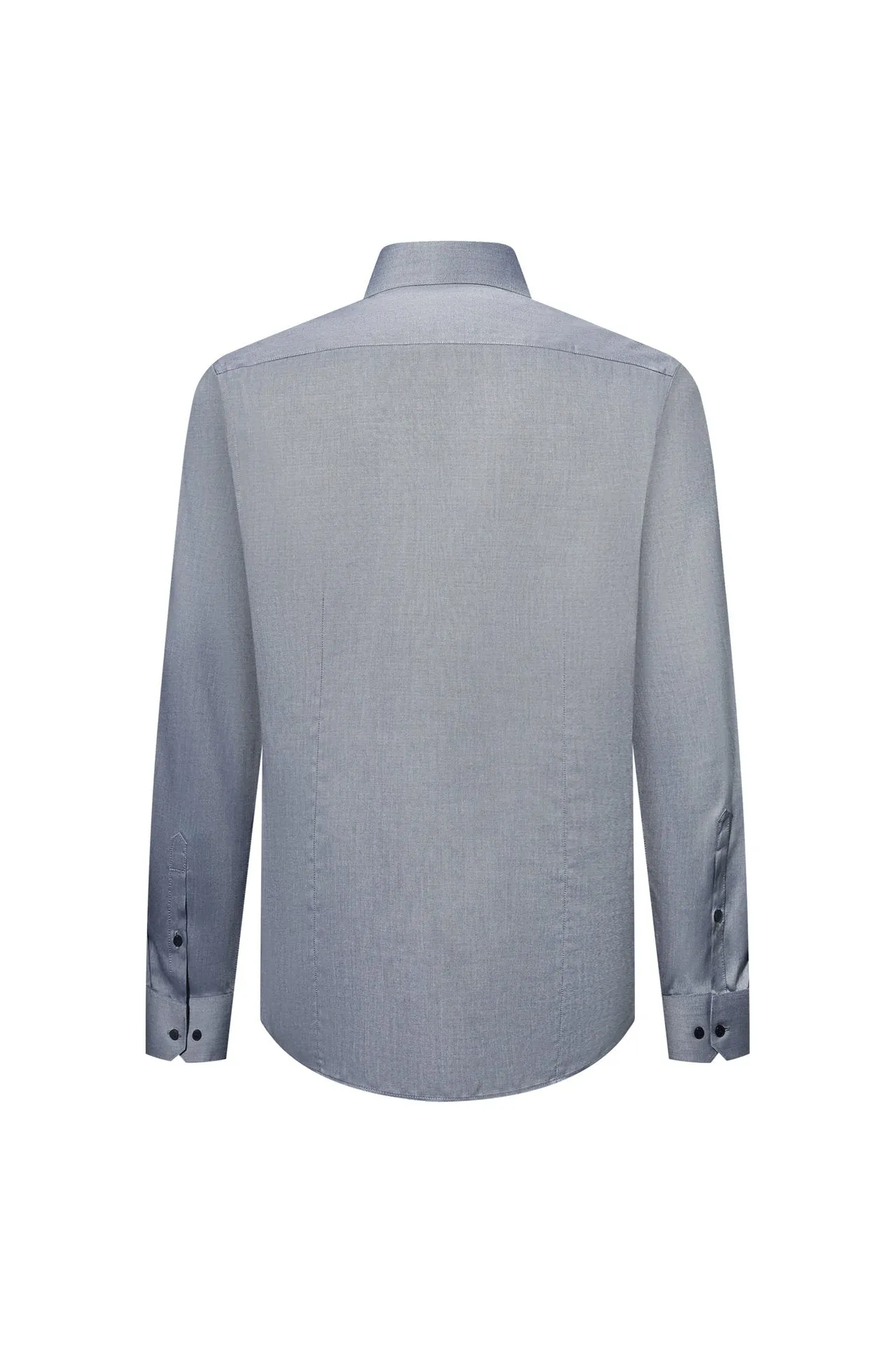Non-Iron Super Soft Lyocell Blend Oxford Shirt in Smart Fit