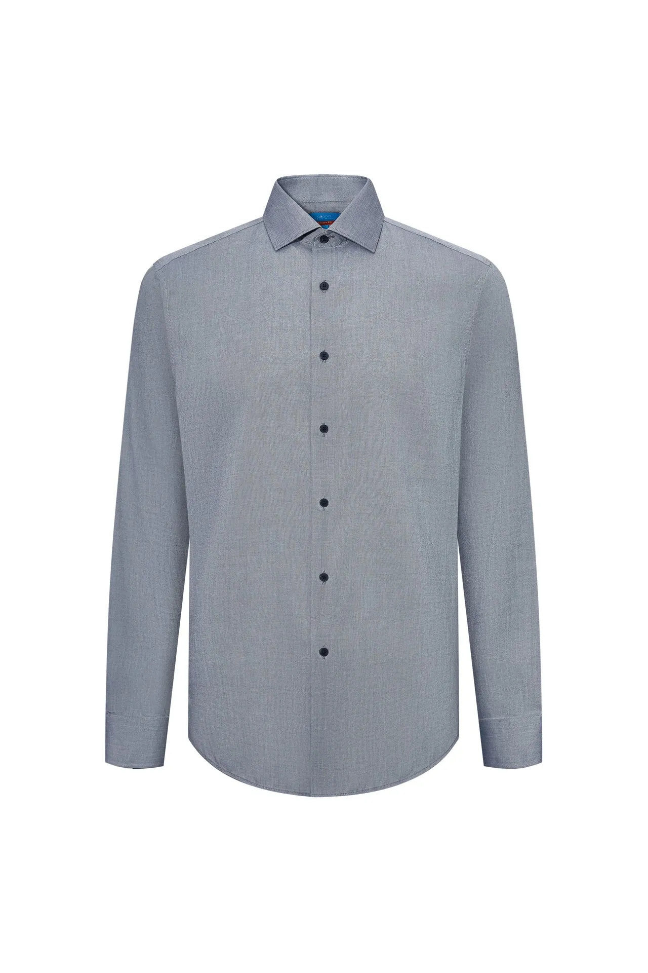 Non-Iron Super Soft Lyocell Blend Oxford Shirt in Smart Fit
