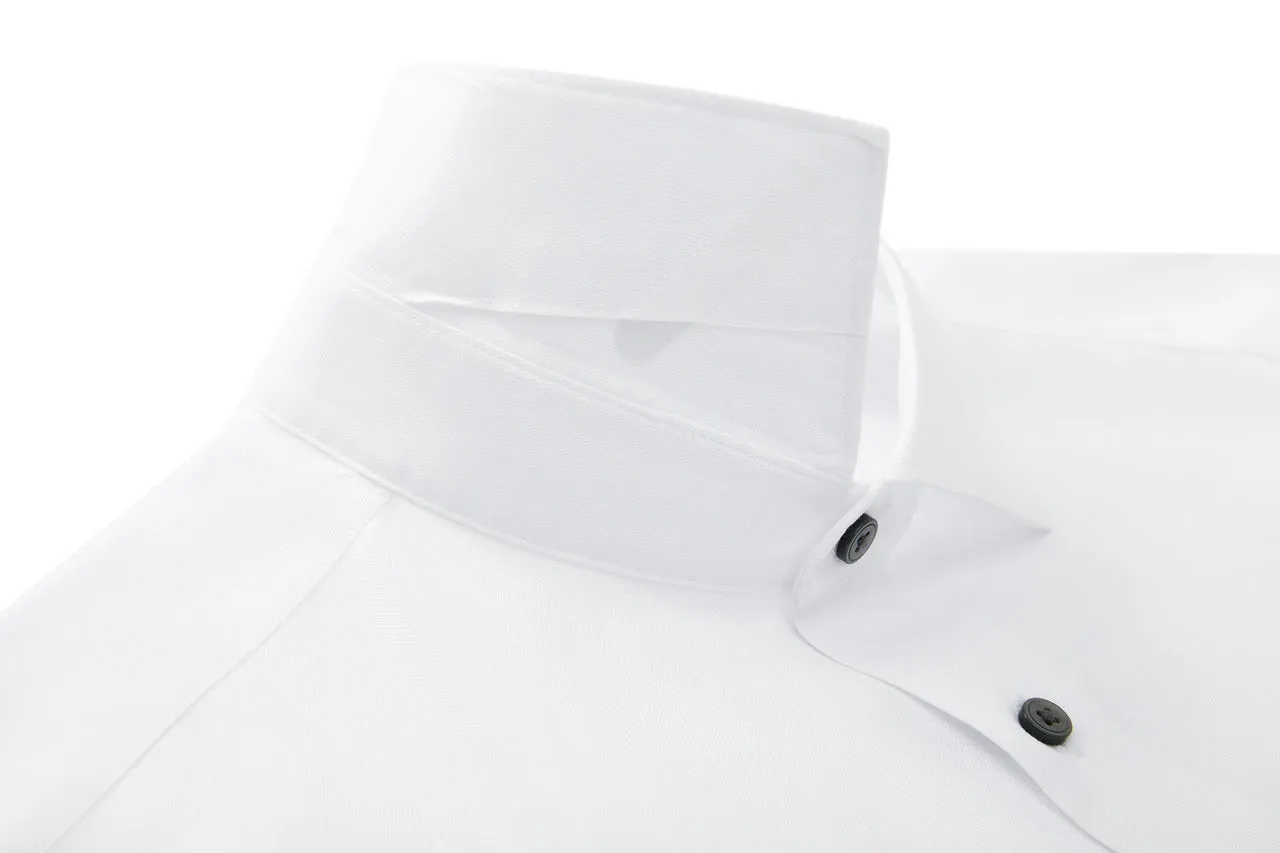 Non-Iron Super Soft Lyocell Blend Oxford Shirt in Smart Fit