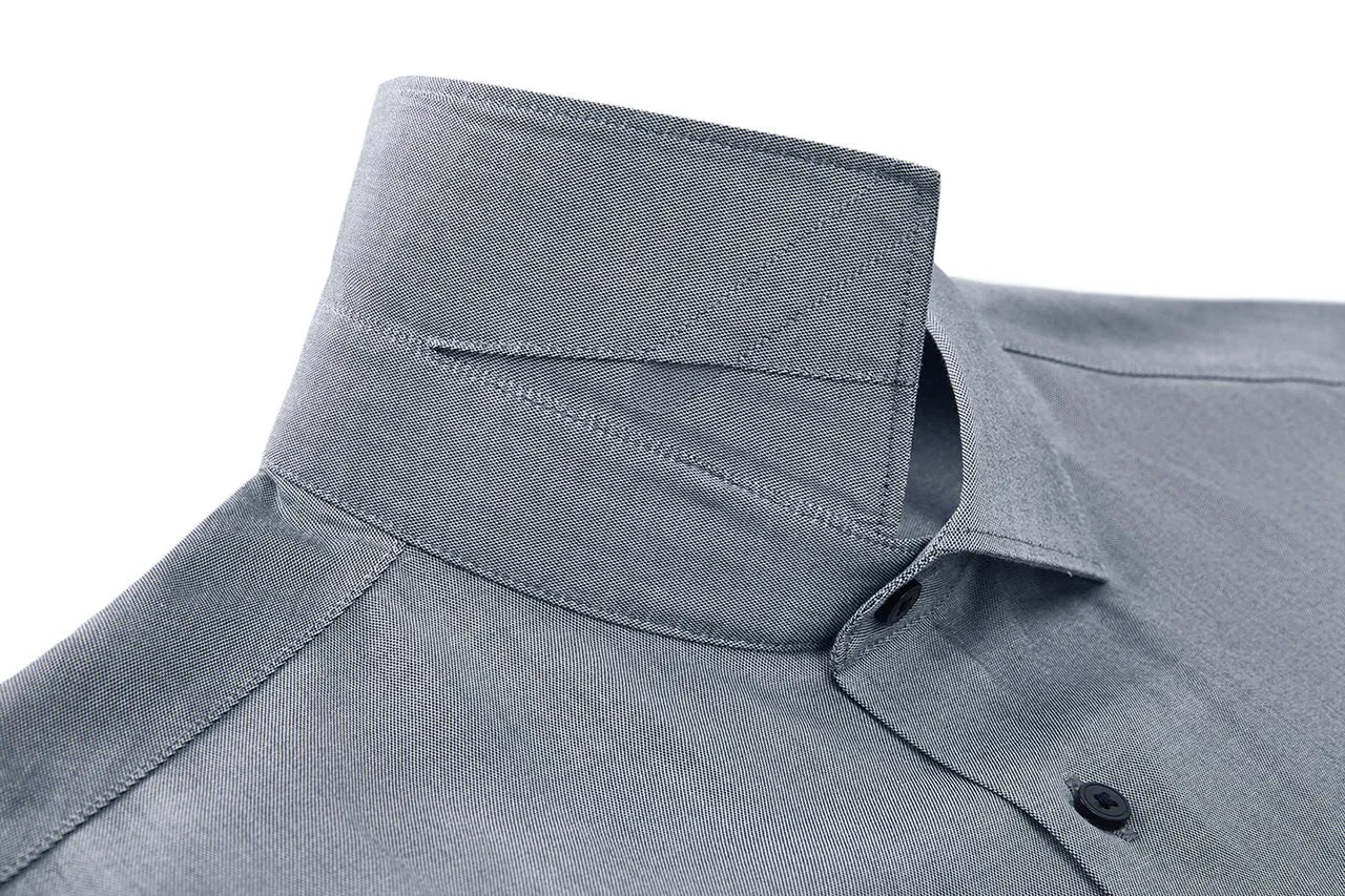 Non-Iron Super Soft Lyocell Blend Oxford Shirt in Smart Fit