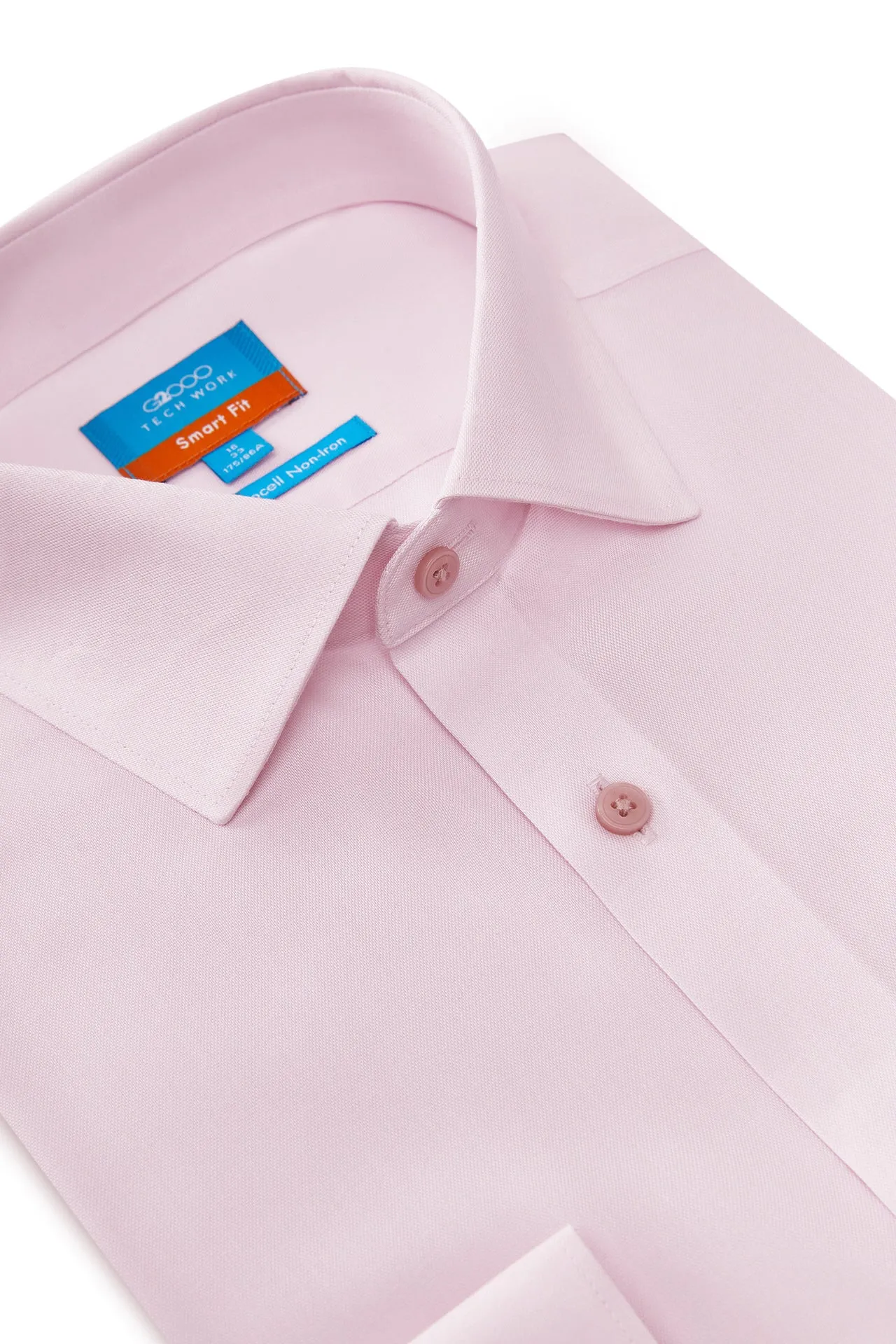 Non-Iron Super Soft Lyocell Blend Oxford Shirt in Smart Fit