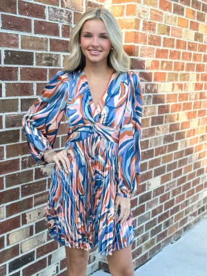 Pleated Dress (Wavy Boho)