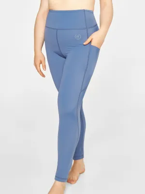 Power High-Waist Leggings Blue