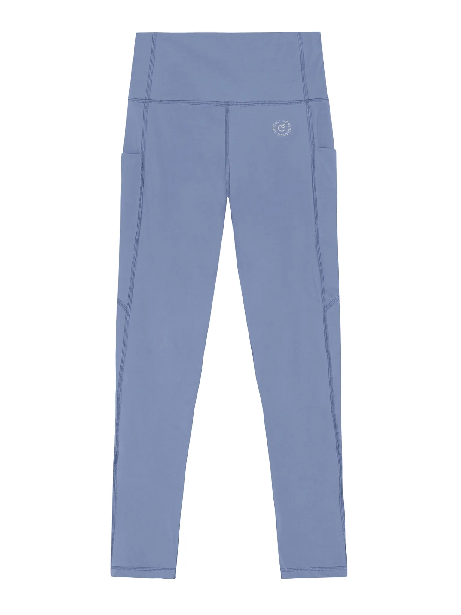 Power High-Waist Leggings Blue