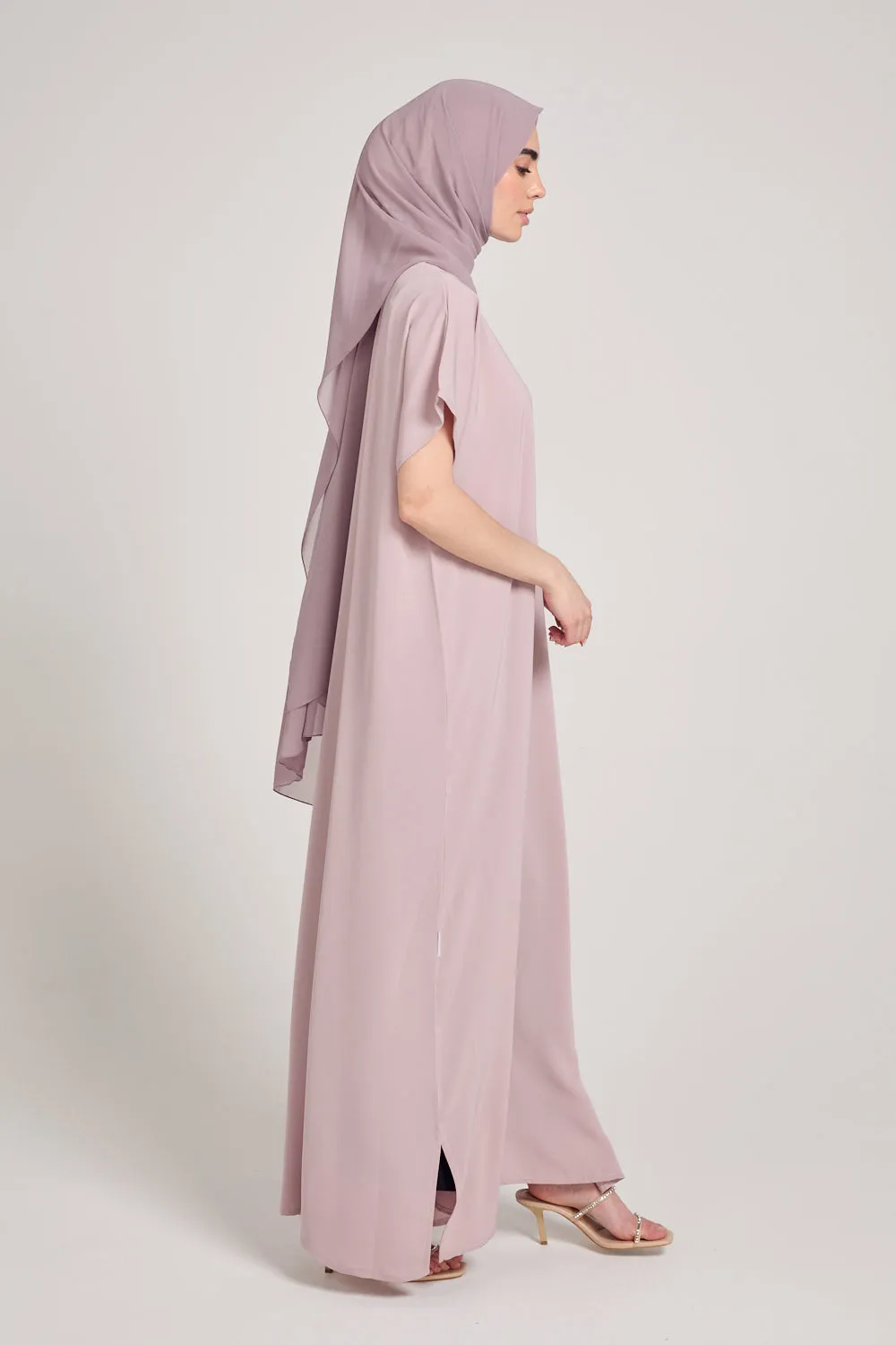 Premium Nidha Inner Slip Dress - English Rose