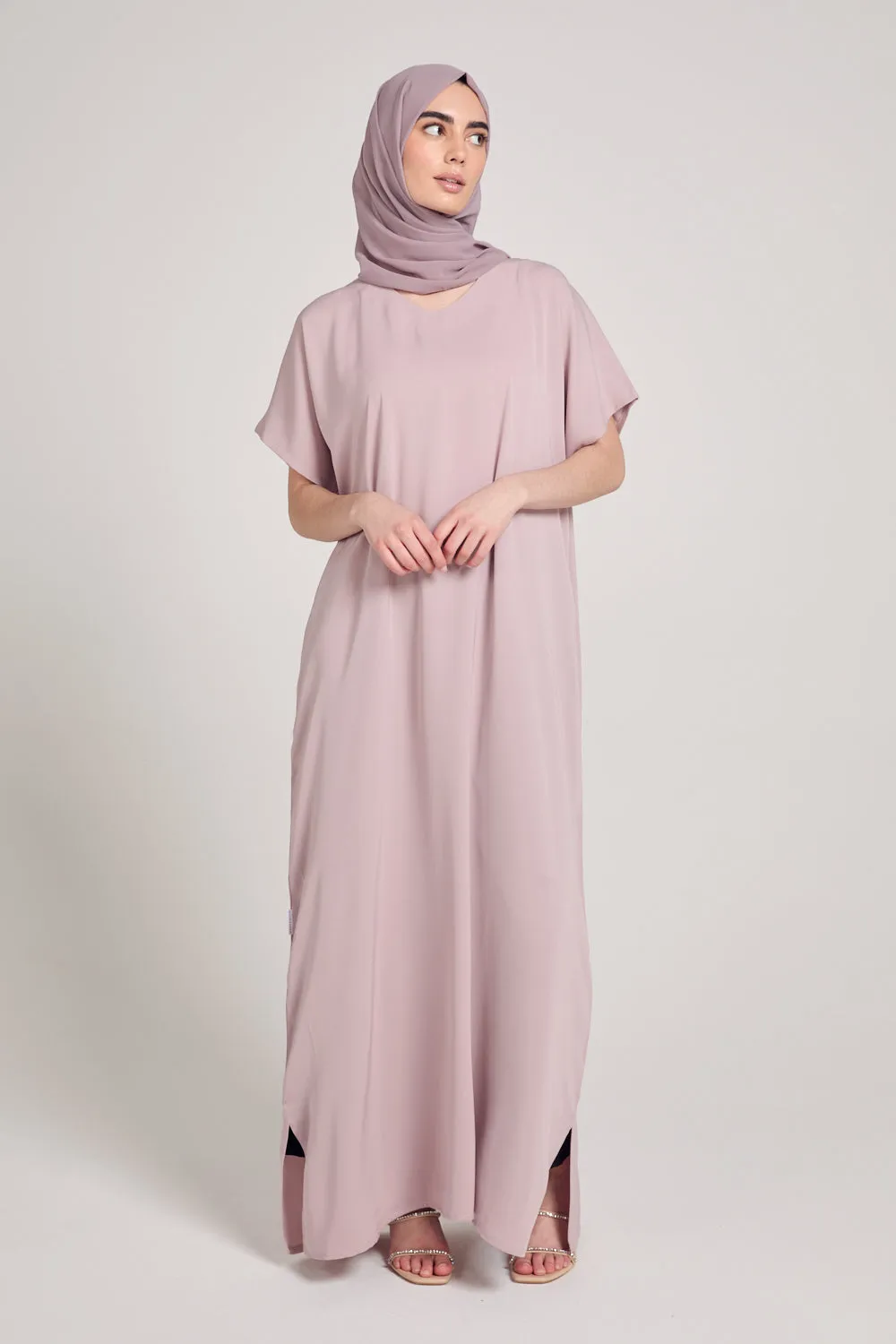 Premium Nidha Inner Slip Dress - English Rose