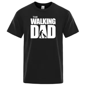 "The Walking Dad" Printed Novelty T-Shirt