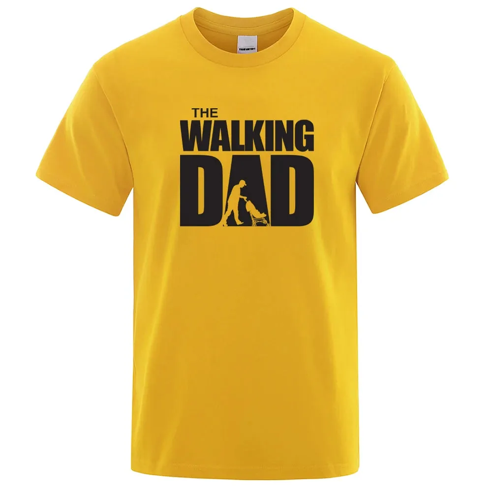 "The Walking Dad" Printed Novelty T-Shirt
