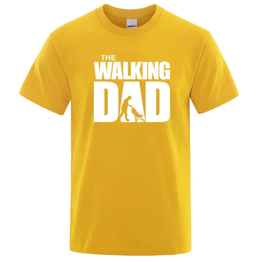 "The Walking Dad" Printed Novelty T-Shirt