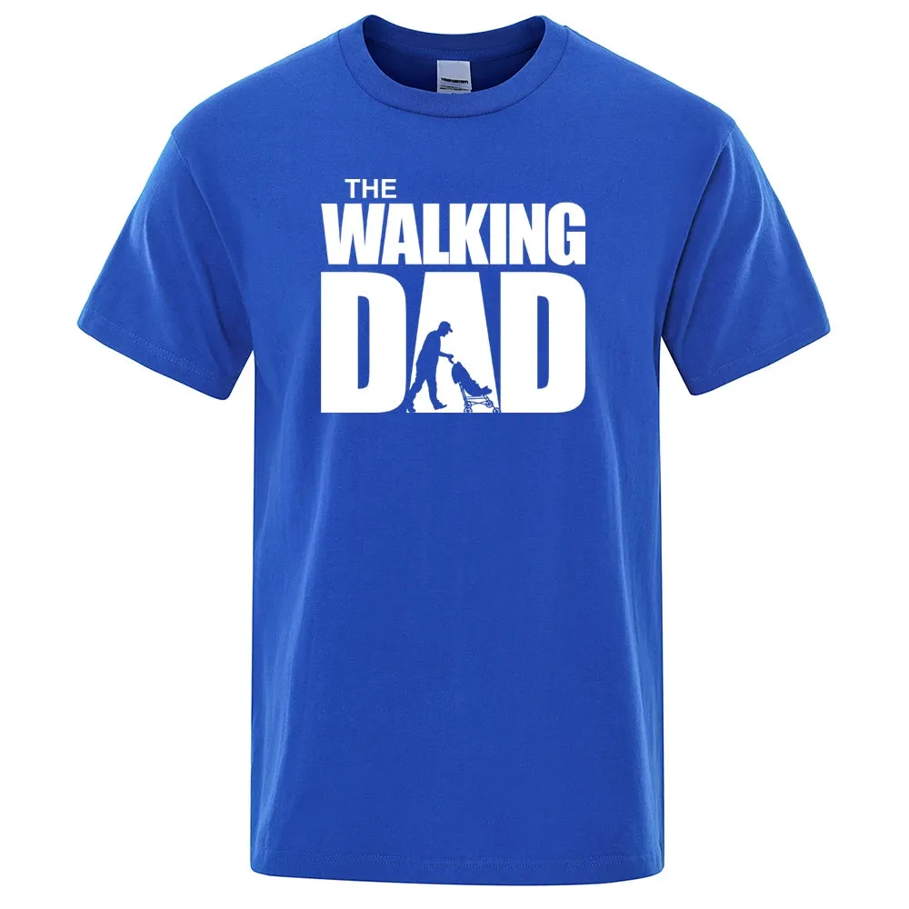 "The Walking Dad" Printed Novelty T-Shirt