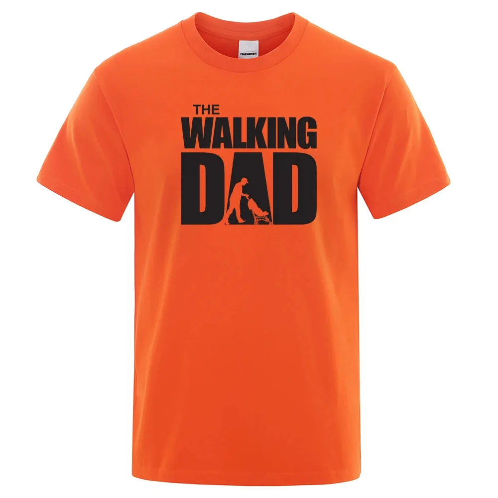 "The Walking Dad" Printed Novelty T-Shirt