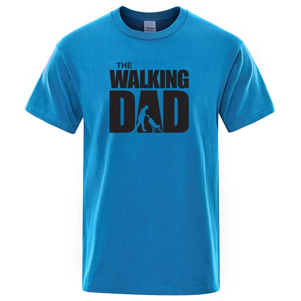 "The Walking Dad" Printed Novelty T-Shirt