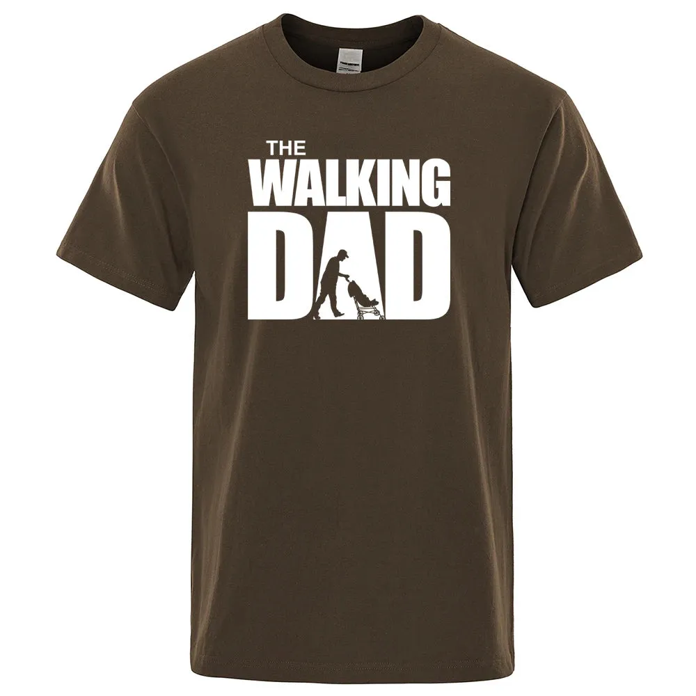 "The Walking Dad" Printed Novelty T-Shirt