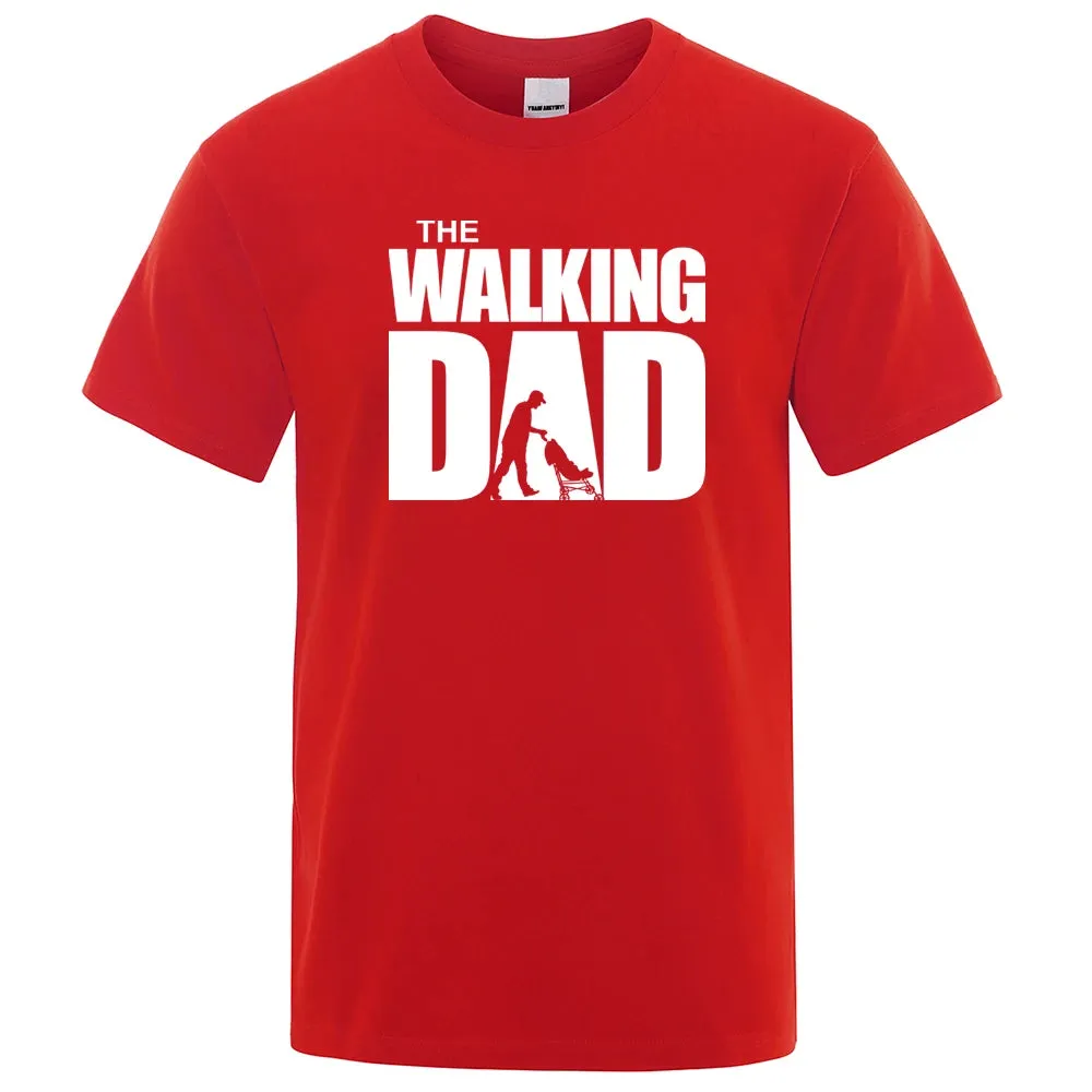 "The Walking Dad" Printed Novelty T-Shirt